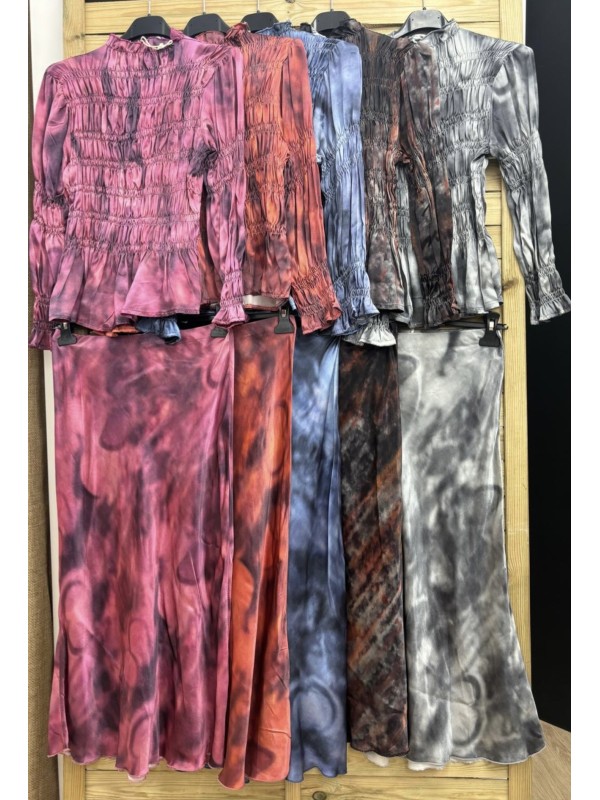 falda midi saten tie dye 2