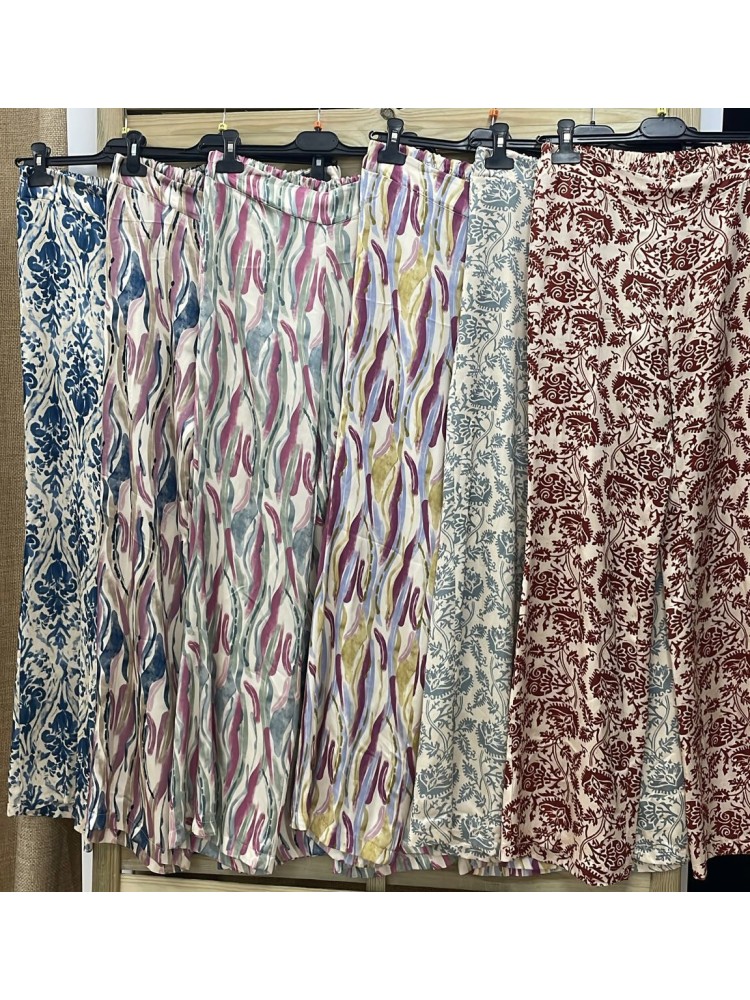 Traje de chaqueta estampado