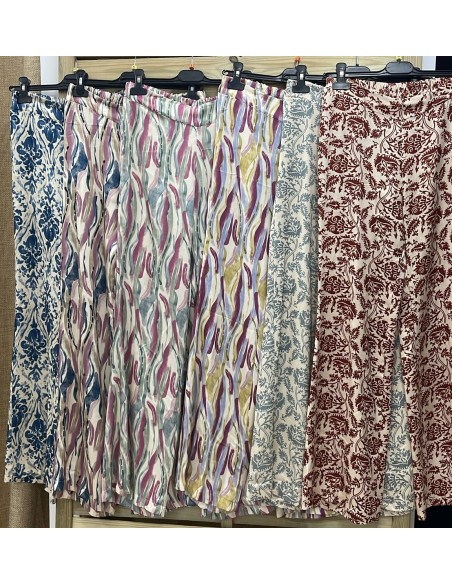 Traje de chaqueta estampado