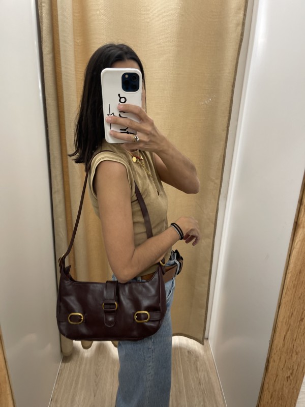 Bolsos doble hebilla de piel 2