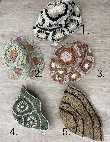 Sombrero crochet