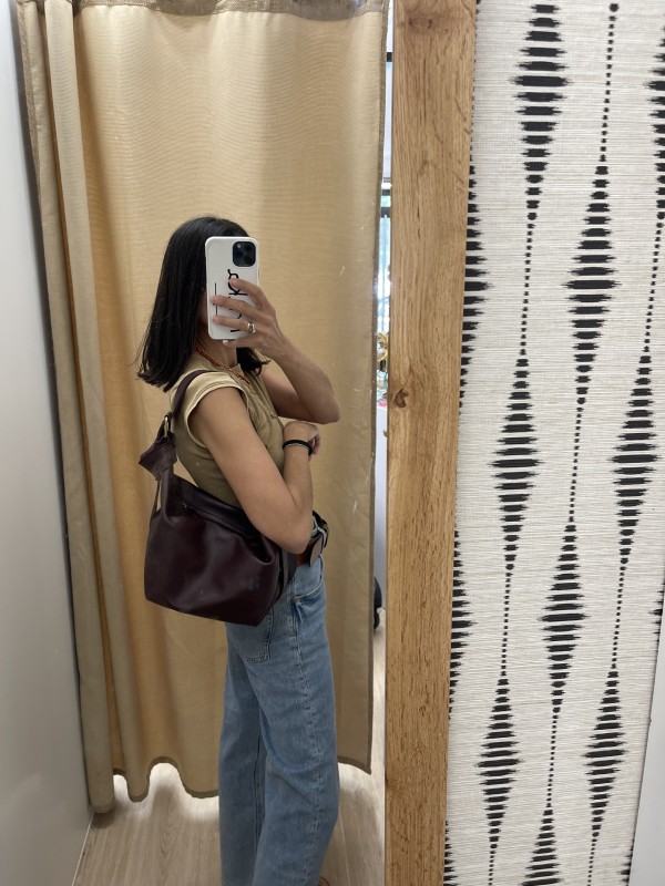 Bolso correa ajustable de piel 2