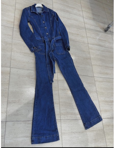 Peto vaqueto de manga larga