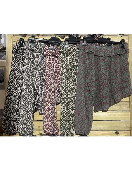 Camisa gasa asimétrica con volante cenefa