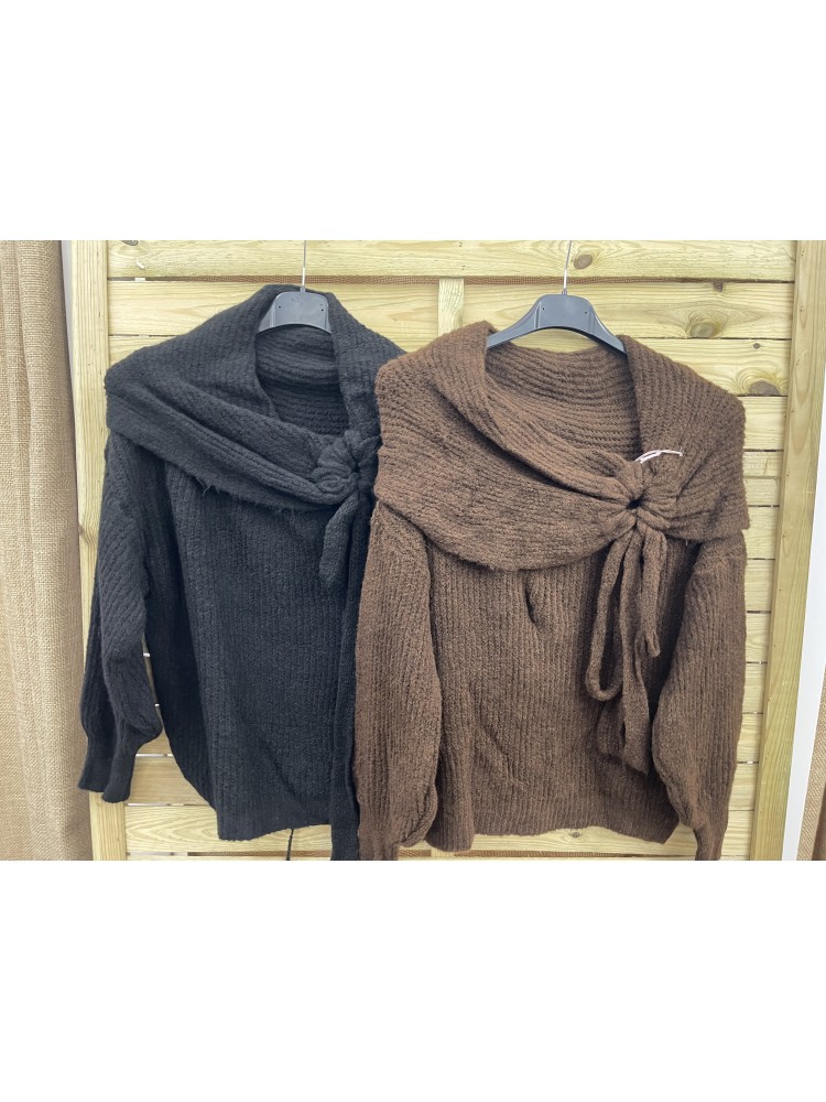 Jersey hombros descubiertos con lazo