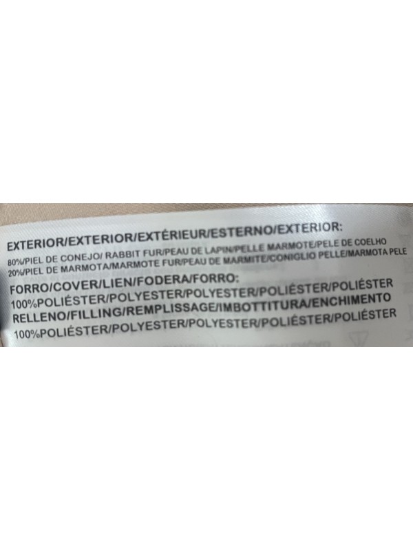 Chaleco de pelo con cuello midi 2