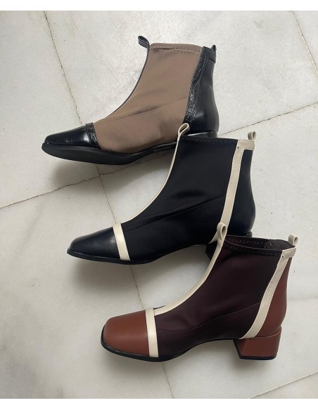 Botín bicolor