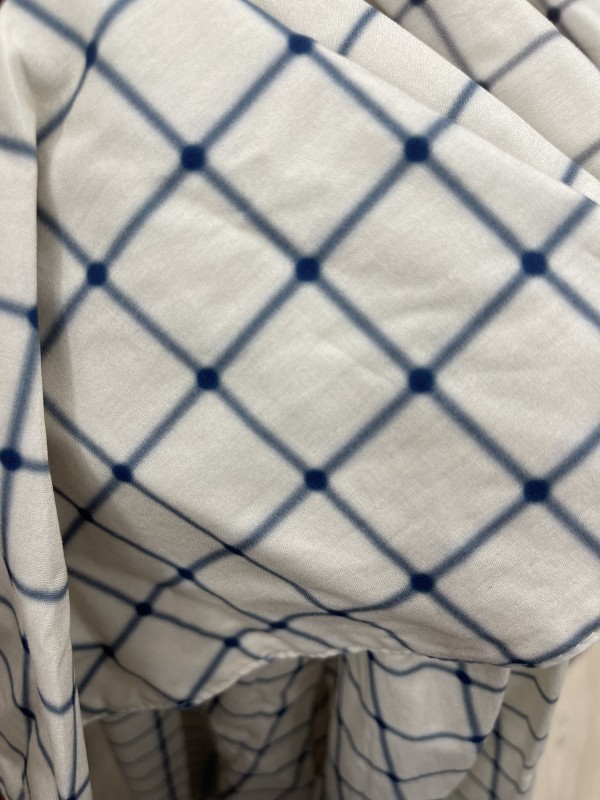 Camisa estampada maxi escote redondeado 2