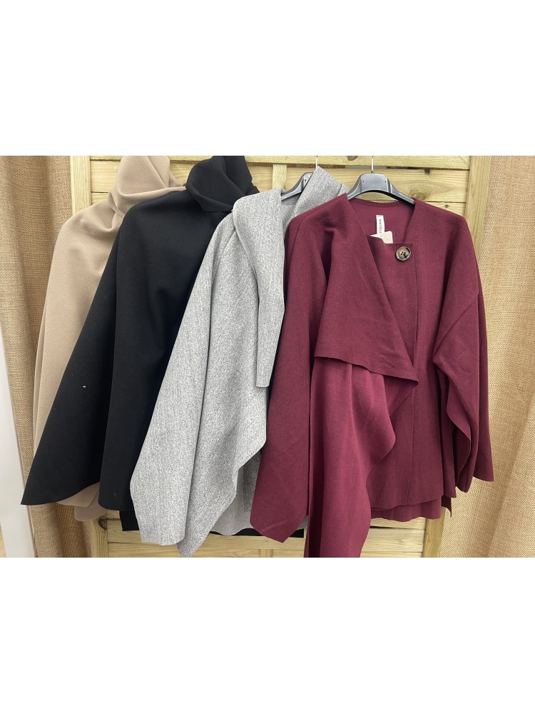 Capa de paño cruzada