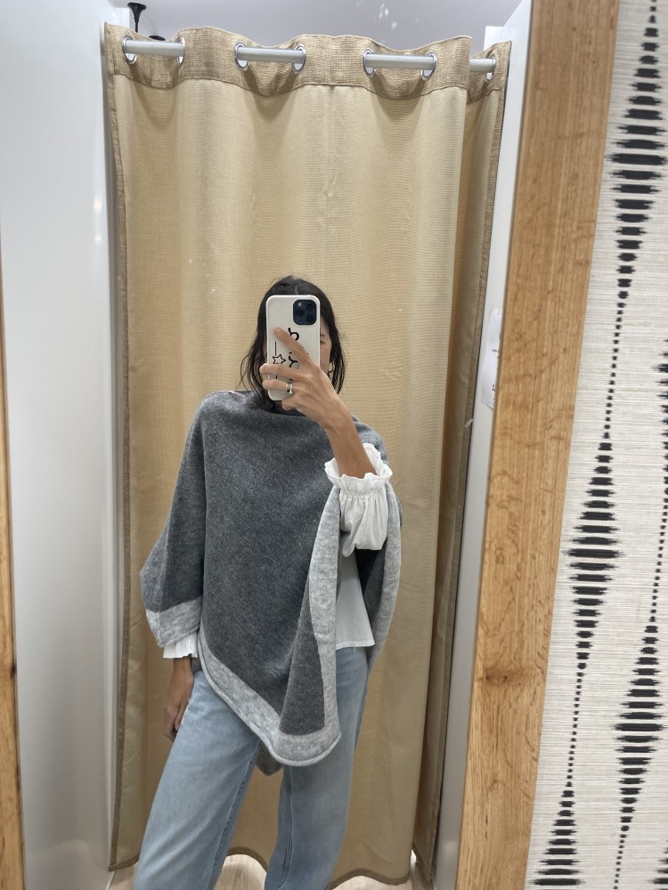 Capa asimetrica con borde claro