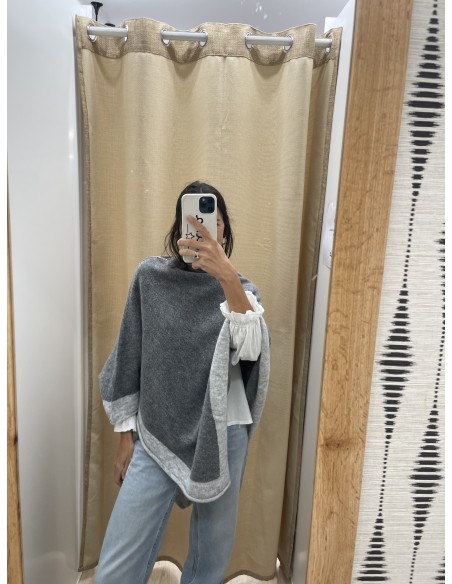 Capa asimetrica con borde claro