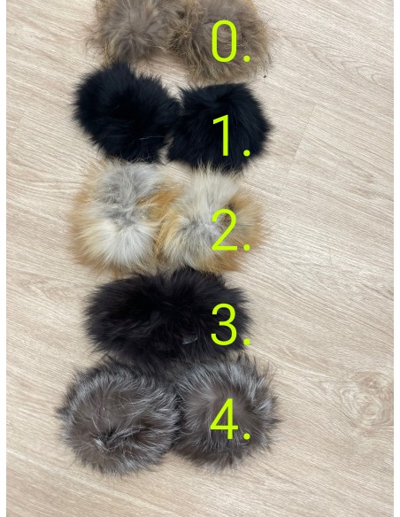 Puños pelo natural Lis