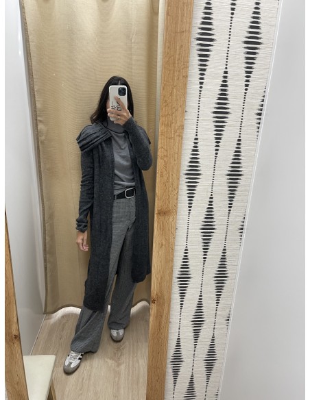 Rebeca midi con maxi cuello