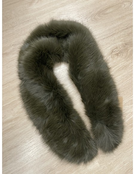 Cuello de pelo sintetico 88cm