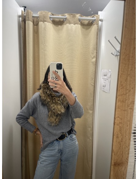 Cuello Elia color natural