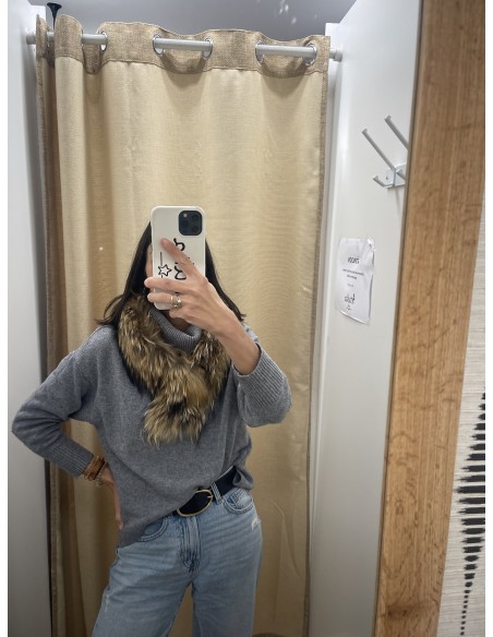 Cuello Elia color natural