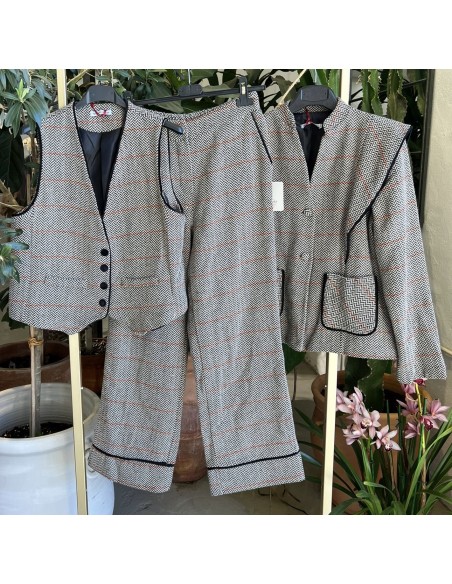 Chaqueta maxi hombros vivo Marina