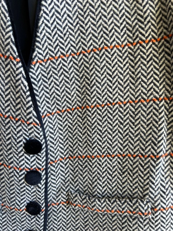 Chaqueta maxi hombros vivo Marina 2