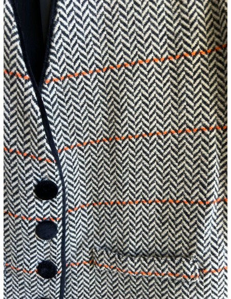 Chaqueta maxi hombros vivo Marina