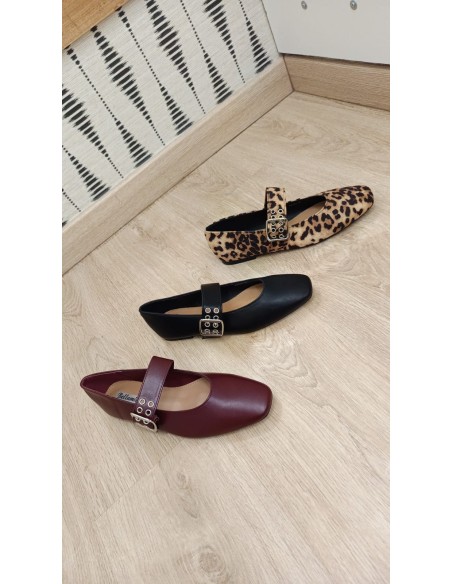 Bailarina hebilla ancha