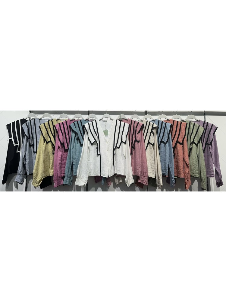 Camisa triple pico con vivo