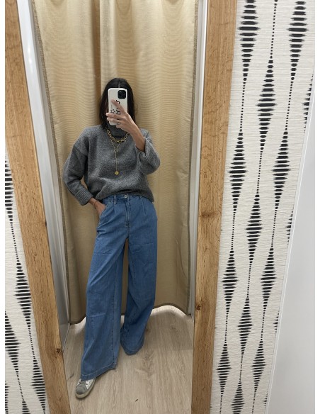 Jeans pinzas delanteras