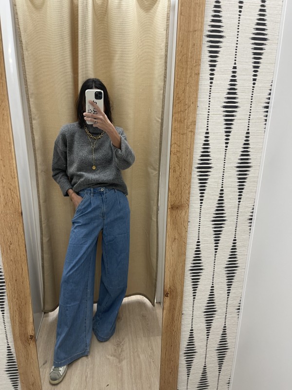 Jeans pinzas delanteras 2