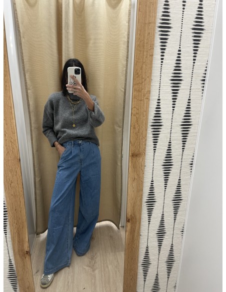 Jeans pinzas delanteras