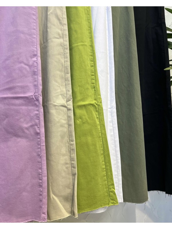 Jeans colores desflecado bolsillos delanteros 2