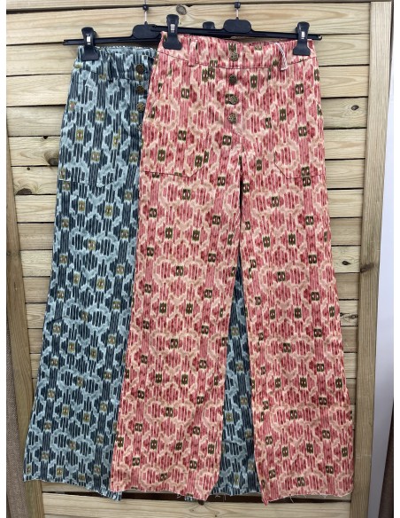 Jeans Praga botones delanteros