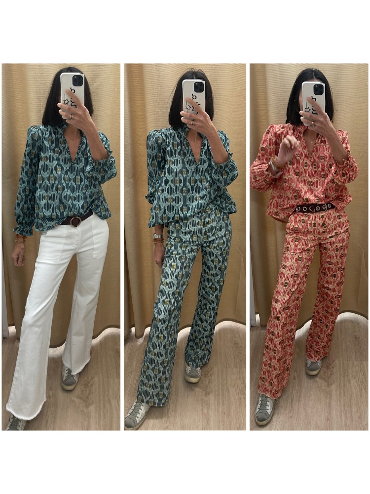 Jeans Praga botones delanteros