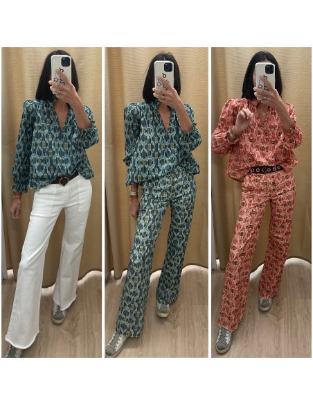 Jeans Praga botones delanteros