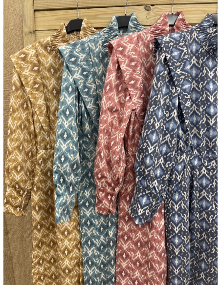 Mono maxi hombros estampado cenefa