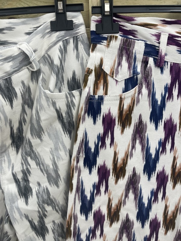 Jeans zig zag colores degradado 2