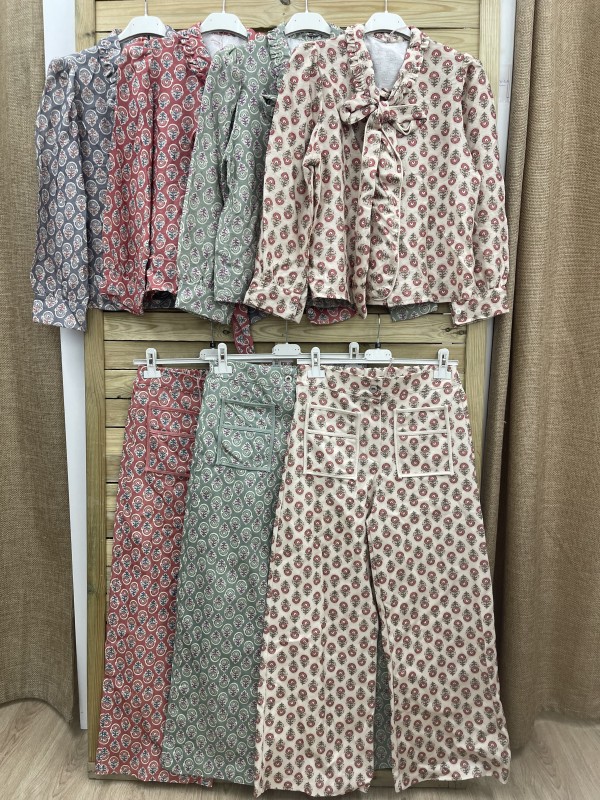 Camisa Singapur lazada con volantito 2