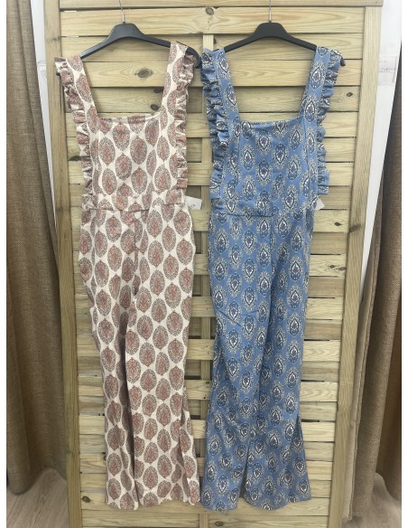 Peto racimos con volantito en sisa