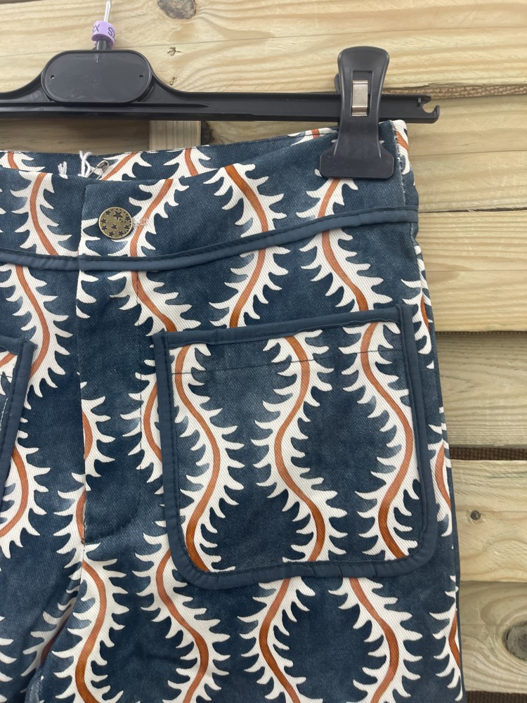 Jeans cenefa vertical