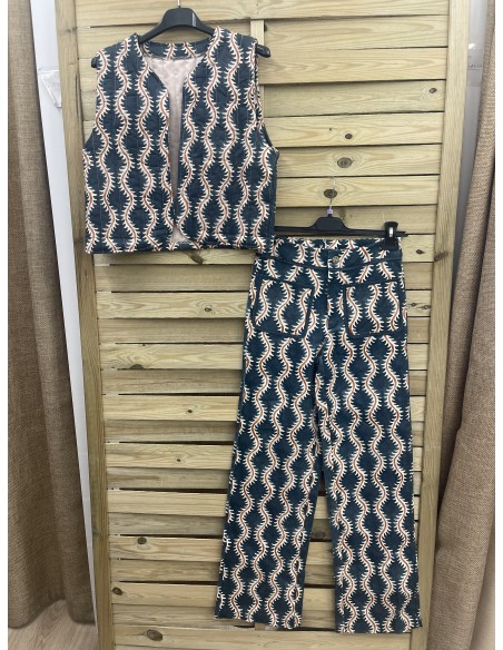 Jeans cenefa vertical