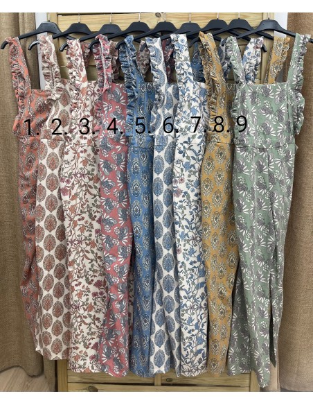 Peto racimos con volantito en sisa