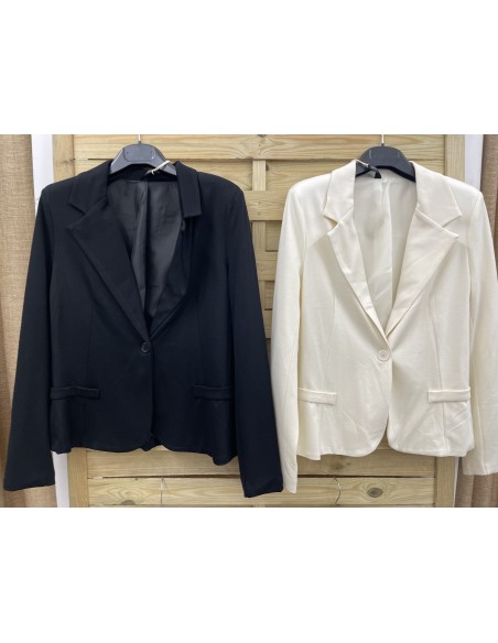 Blazer falsos bolsillos