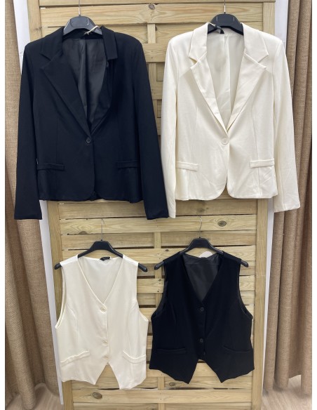 Blazer falsos bolsillos