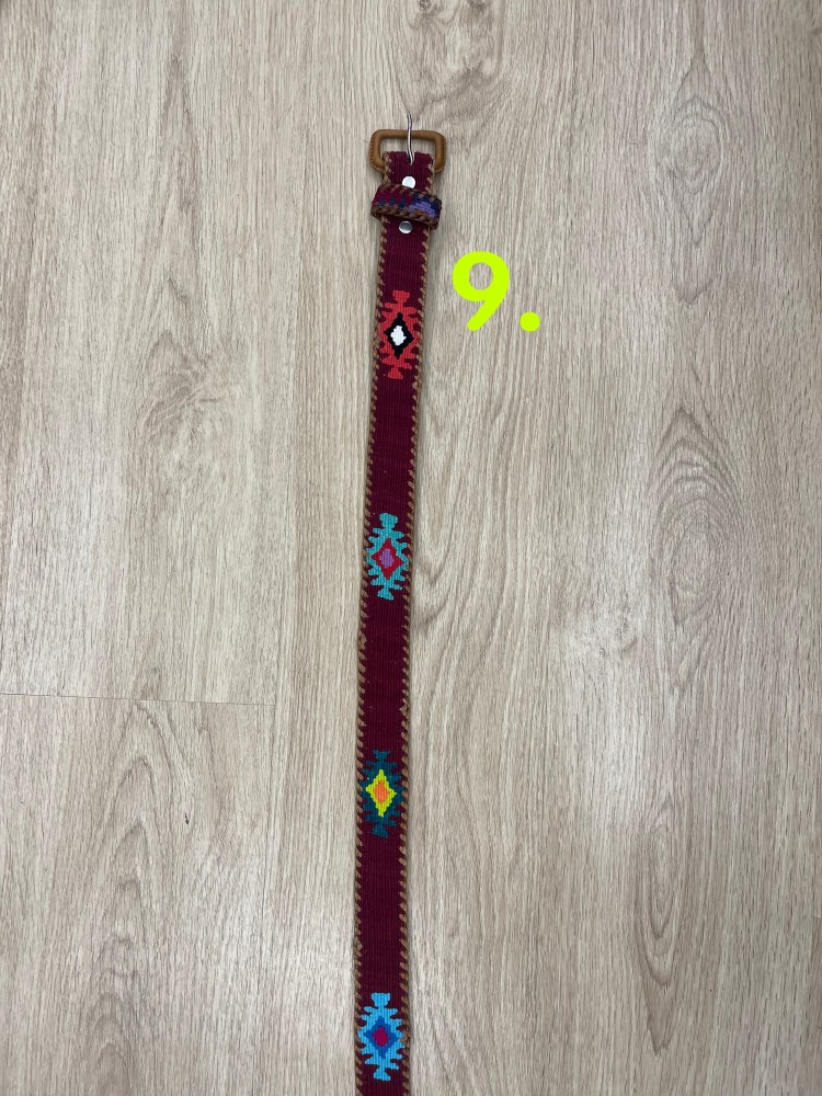 Cinturon étnico talla 36