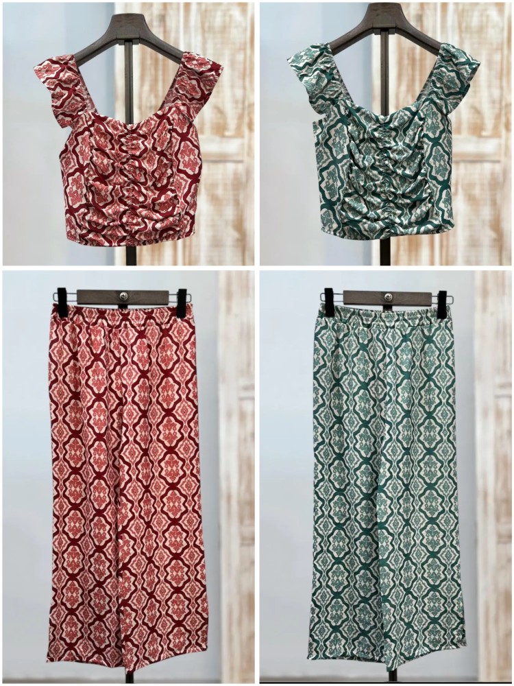 Top cenefa Elena con frunce