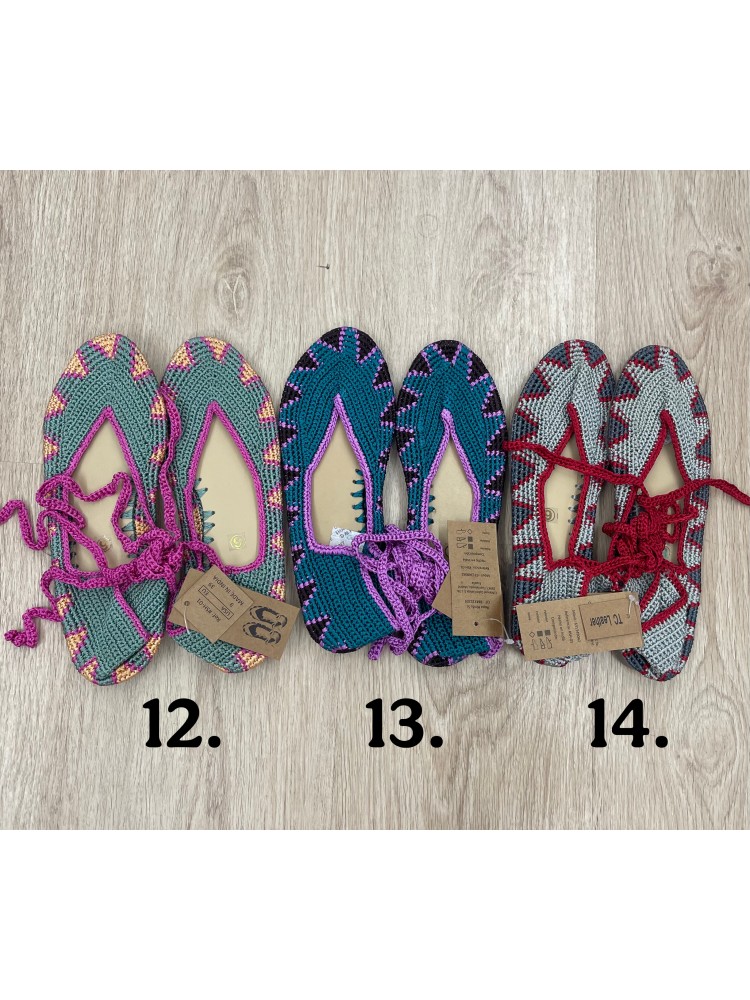 Bailarinas crochet número 39