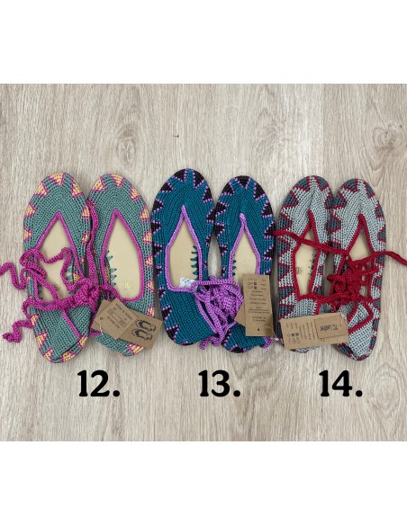 Bailarinas crochet número 39