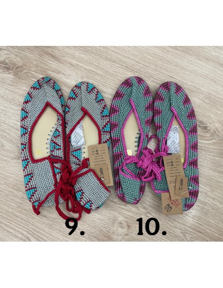 Bailarinas crochet número 40