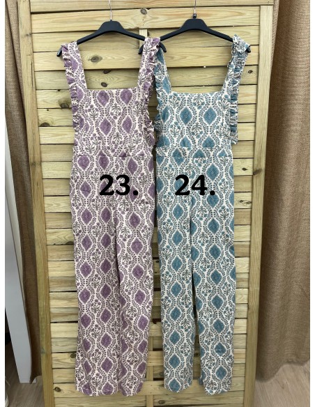 Peto racimos con volantito en sisa