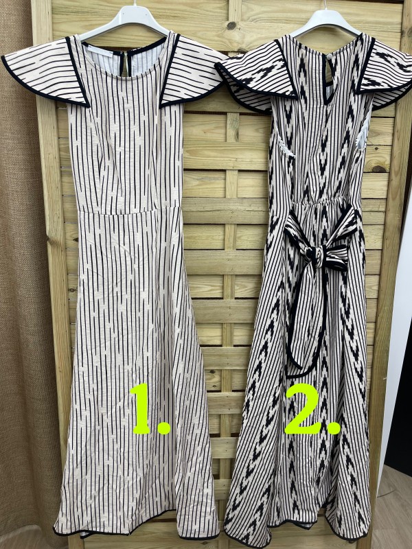 Vestido Marina con capita en hombros