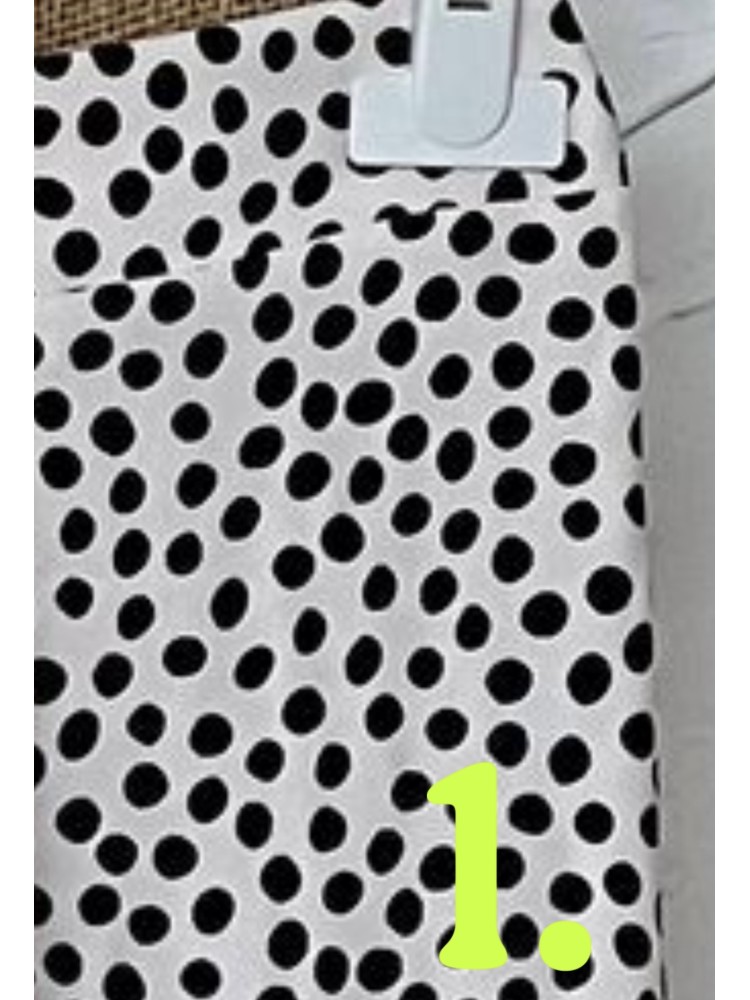 Falda larga estampada con doble volante en diagonal