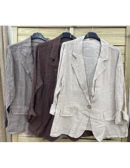 Blazer lino Gijón